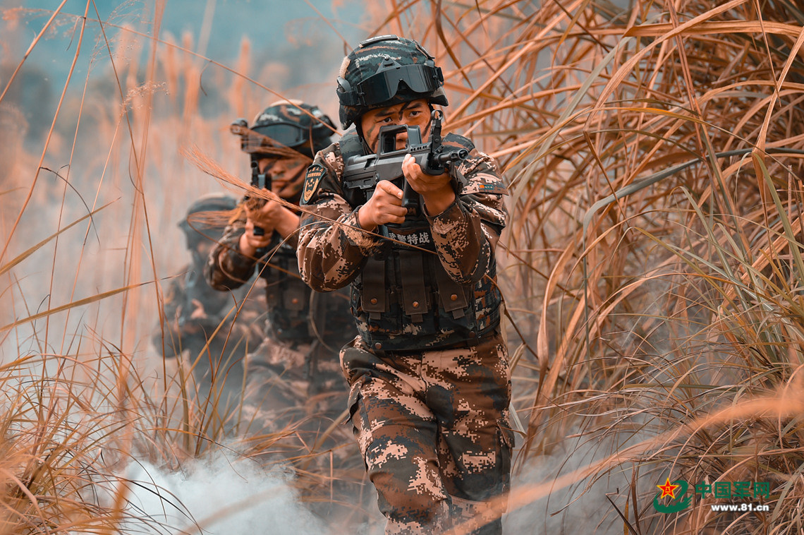 穿越火障,崖壁攀登……直击武警官兵演练现场