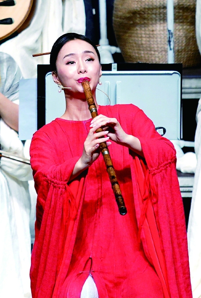 箫演奏家赵韵梦