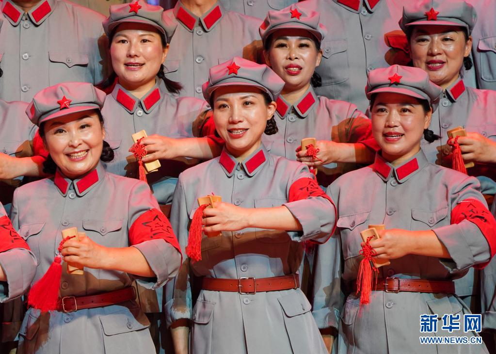 长征源合唱团的第500场演出