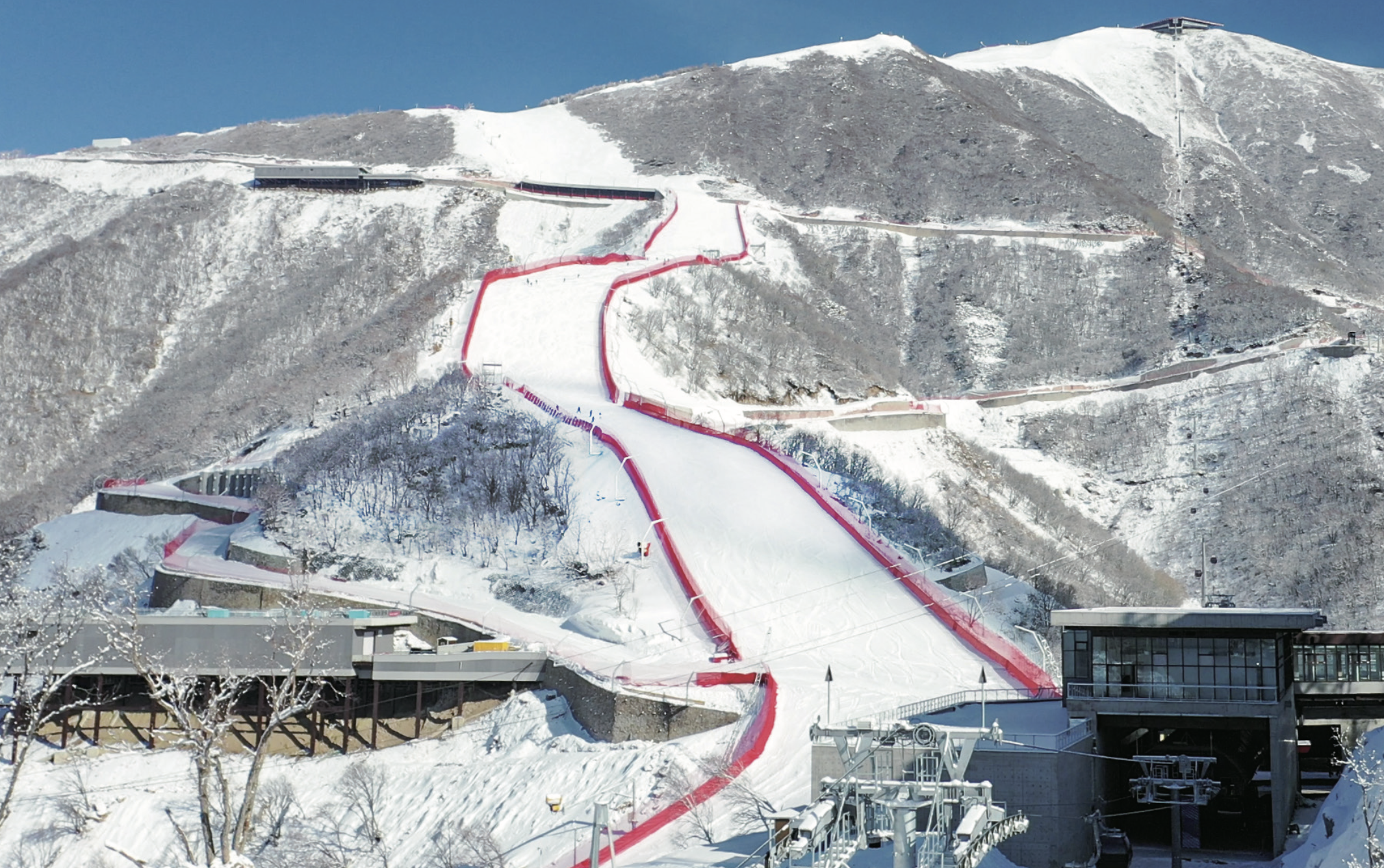 延庆滑雪场图片