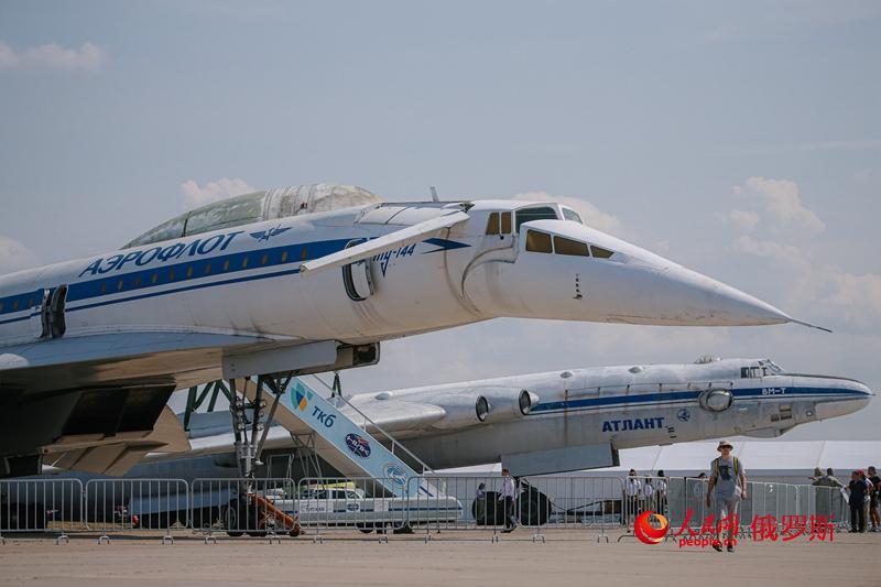 第15届莫斯科国际航空航天展20日在俄罗斯莫斯科郊区茹科夫斯基市正式拉开帷幕（人民网 叶福 摄）