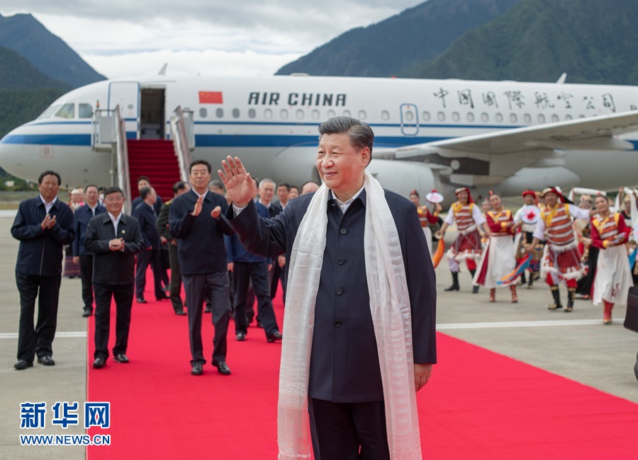习近平在西藏考察时强调 全面贯彻新时代党的治藏方略 谱写雪域高原长治久安和高质量发展新篇章 - 学习 - 中工网