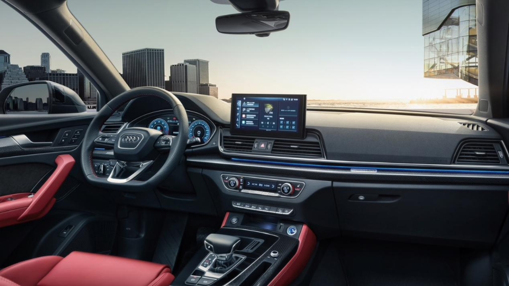 奥迪q5l sportback内饰图 一汽-大众奥迪供图 华龙网发