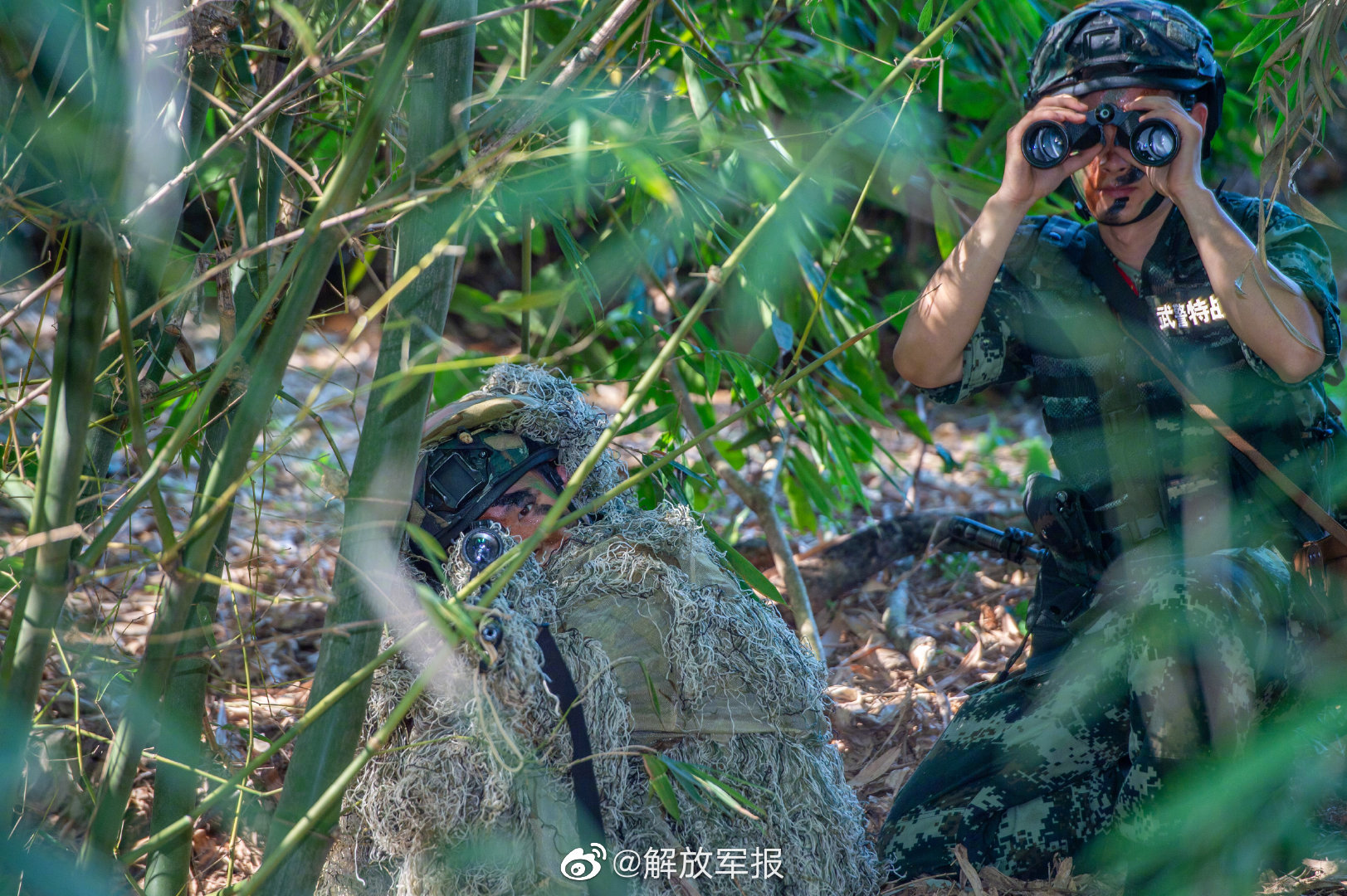这组武警官兵反恐训练酷图燃爆了