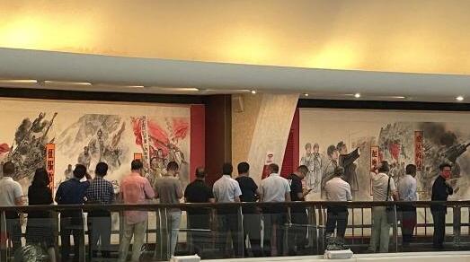 104�����桢180���黭����չʾ�й�����������Ի�