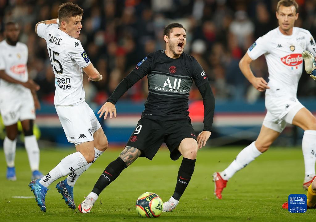 法甲巴黎圣日耳曼胜昂热
