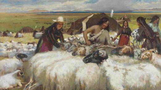 ���󣺻滭��һ������