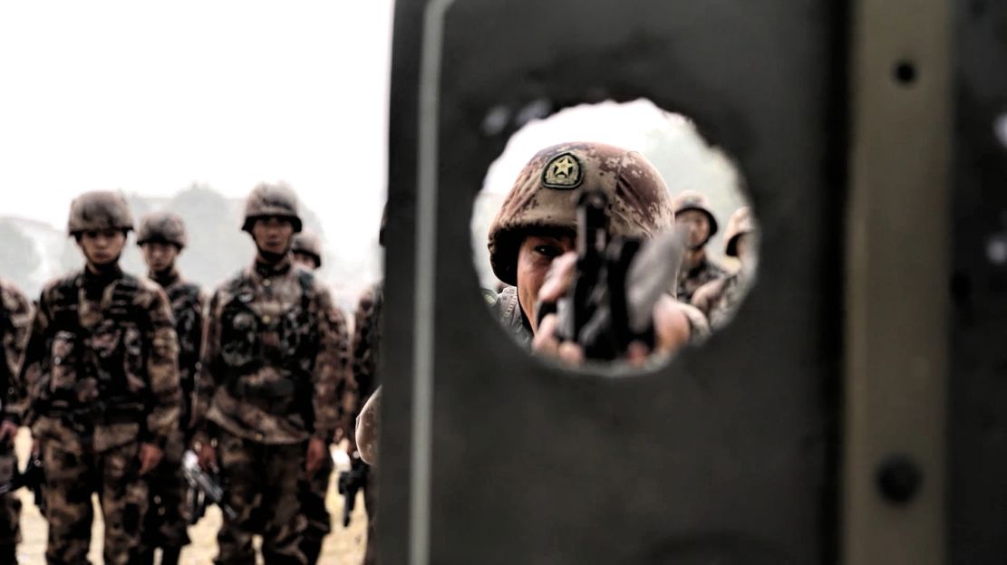 逢敌亮剑 刺刀见红:陆军第81集团军某合成旅开展刺杀骨干集训考核