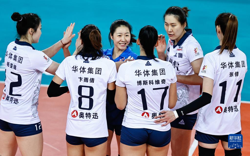 女排联赛深圳胜广东