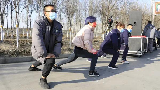 【职爱冬奥】员工冬季长跑比赛跑出好状态、精气神