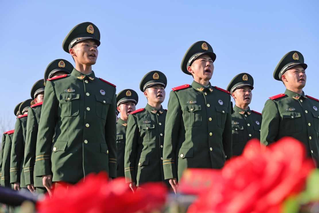 新兵下连队奔赴新战位