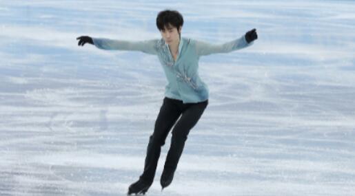 金博洋出战冬奥会花滑男单短节目，暂列小组第一