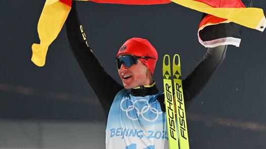 德国选手获得北欧两项男子个人标准台+越野滑雪10公里金牌