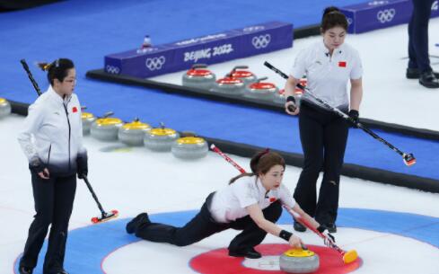 冰壶女子循环赛：中国队6比7不敌丹麦