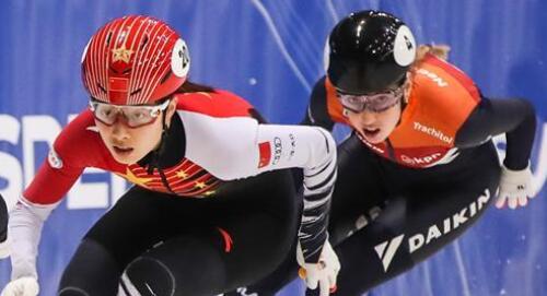 【冬奥进行时】短道速滑女子1000米1/4决赛：中国队无缘晋级半决赛