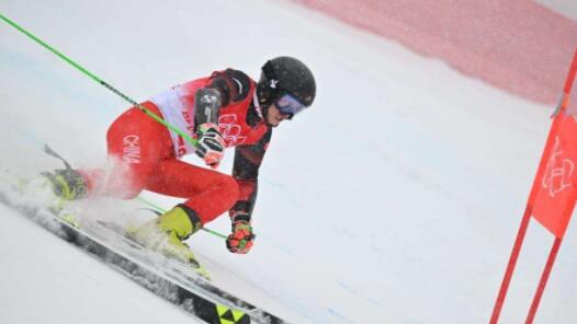 冬奥高山滑雪男子大回转 张洋铭/徐铭甫暂列40/41