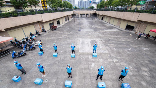 【新就业形态劳动者入会集中行动】上海市总工会为万名新就业形态劳动者提供巡回体检服务