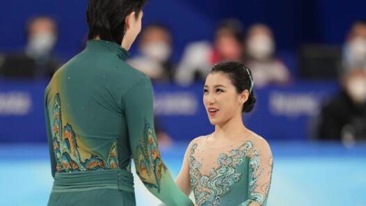 王诗玥/柳鑫宇组合刷新中国冰舞冬奥会最好名次