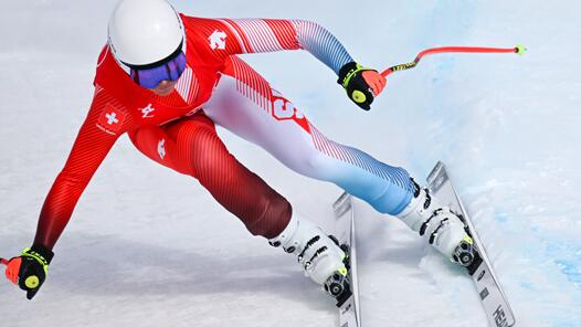 瑞士选手获得高山滑雪女子滑降金牌