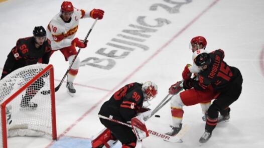 晋级赛负于加拿大队 中国队告别北京冬奥男子冰球赛场