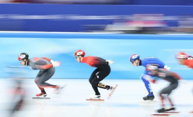 【冬奥进行时】短道速滑男子5000米接力决赛 加拿大夺冠