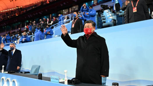 第二十四届冬季奥林匹克运动会在北京圆满闭幕 习近平李克强栗战书汪洋王沪宁赵乐际韩正王岐山 国际奥委会主席巴赫出席闭幕式