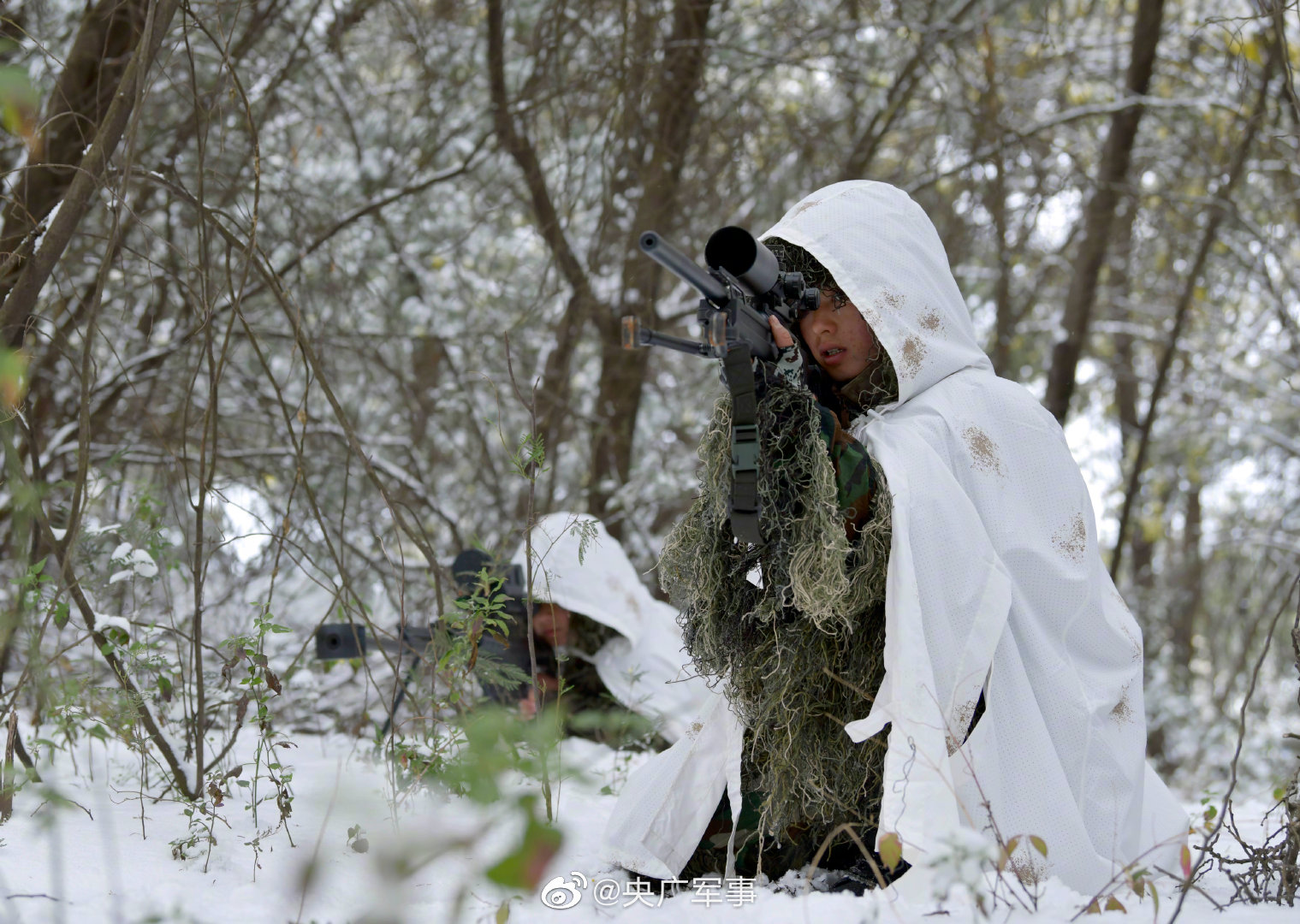 今天你那冷吗快来看陆军官兵雪中训练热血沸腾