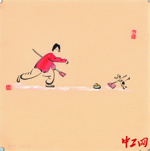 冰雪情冬奥梦冬奥项目之冰壶