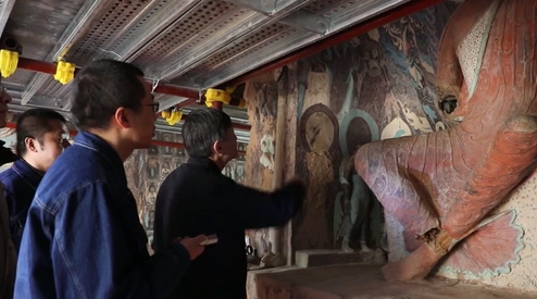 手机里的履职时刻：“理工男”与莫高窟的“化学反应”