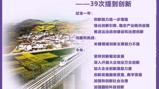 【两会报告厅】政府工作报告中的关键词 