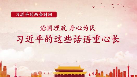 习近平的两会时间丨治国理政 丹心为民 习近平的这些话语重心长