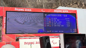 中国队第3金！张梦秋获女子超级大回转-站姿比赛金牌