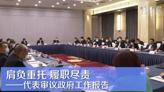 肩负重托 履职尽责——代表审议政府工作报告