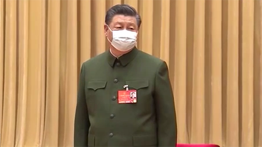 习近平在出席解放军和武警部队代表团全体会议时强调 贯彻依法治军战略 提高国防和军队建设法治化水平