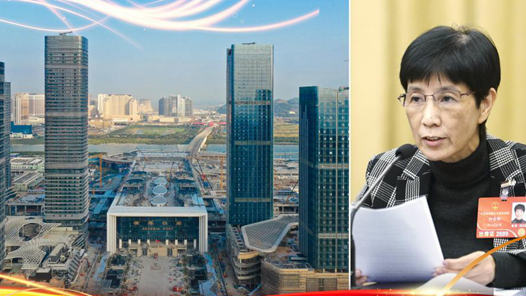 何雪卿代表：促进澳门产业多元 加快琴澳一体化