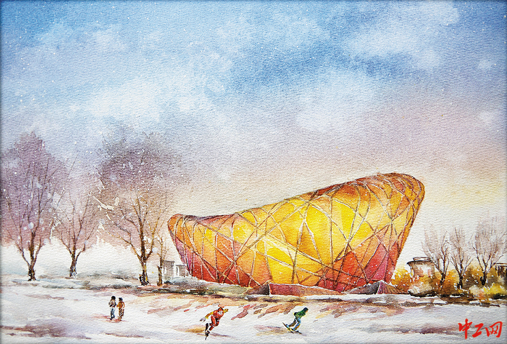 冰雪情冬奥梦鸟巢冬韵