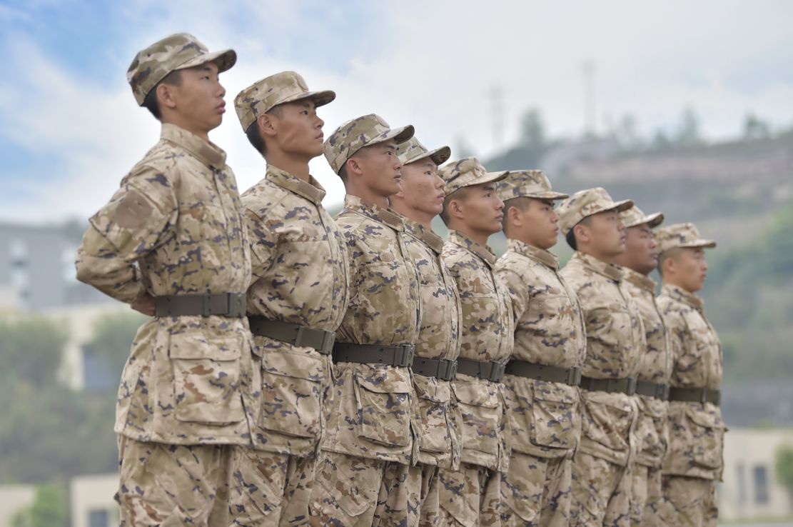 重庆武警2022年春季入伍新兵火热开训