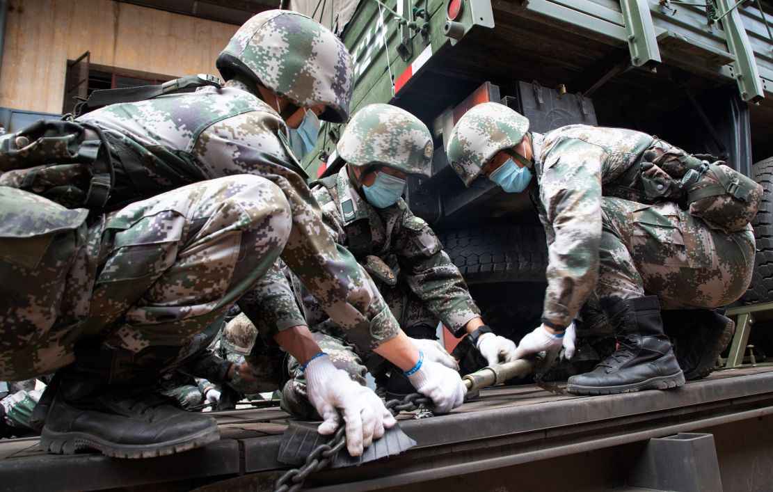 防空兵跨区域千里机动演练提升部队应急投送作战能力