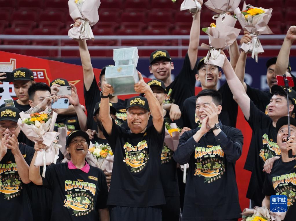 2021-2022赛季中国男子篮球职业联赛(cba)季后赛总决赛第四回合比赛中