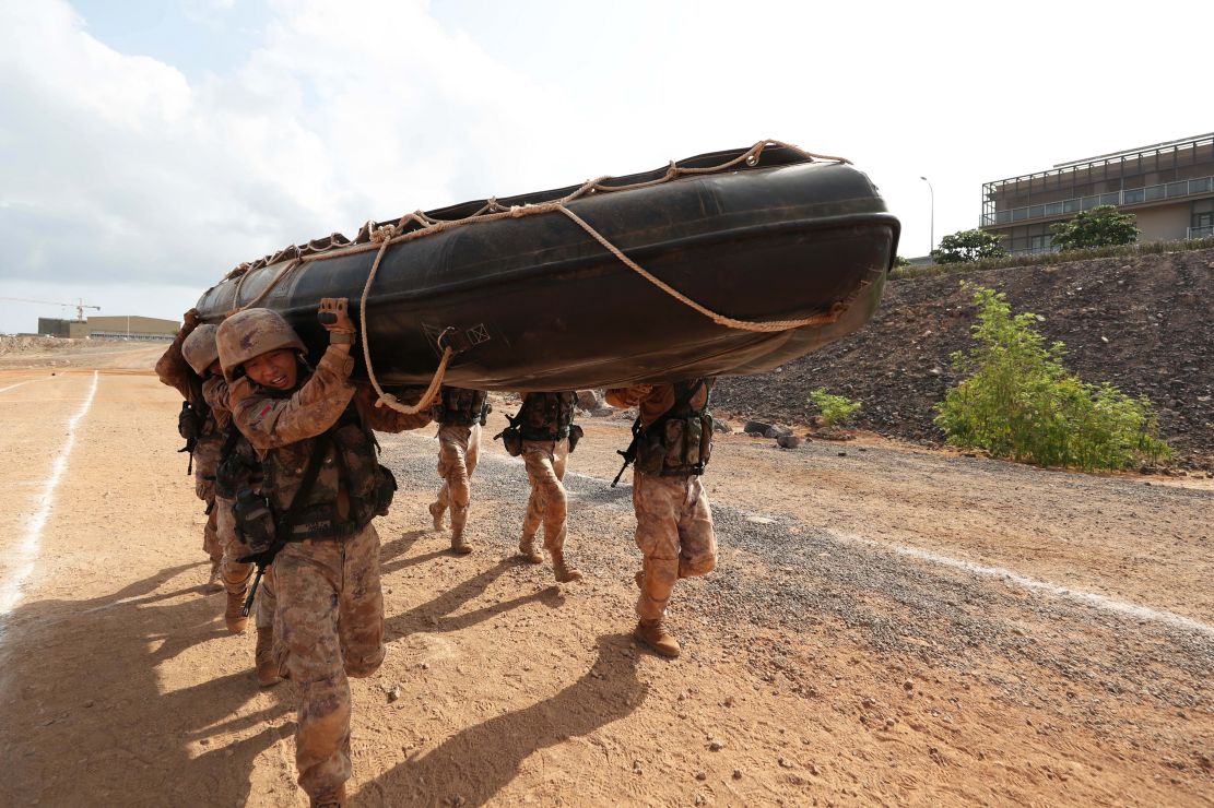 抓练兵为打赢直击我驻吉布提保障基地军事技能比武