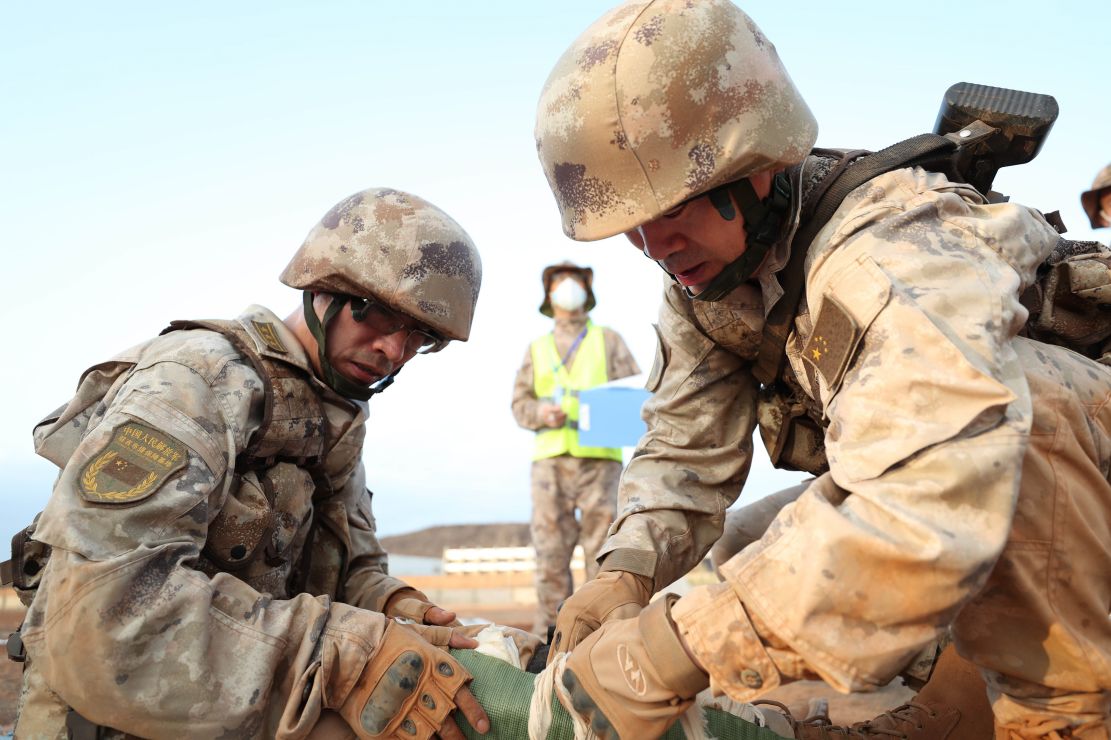 抓练兵为打赢直击我驻吉布提保障基地军事技能比武