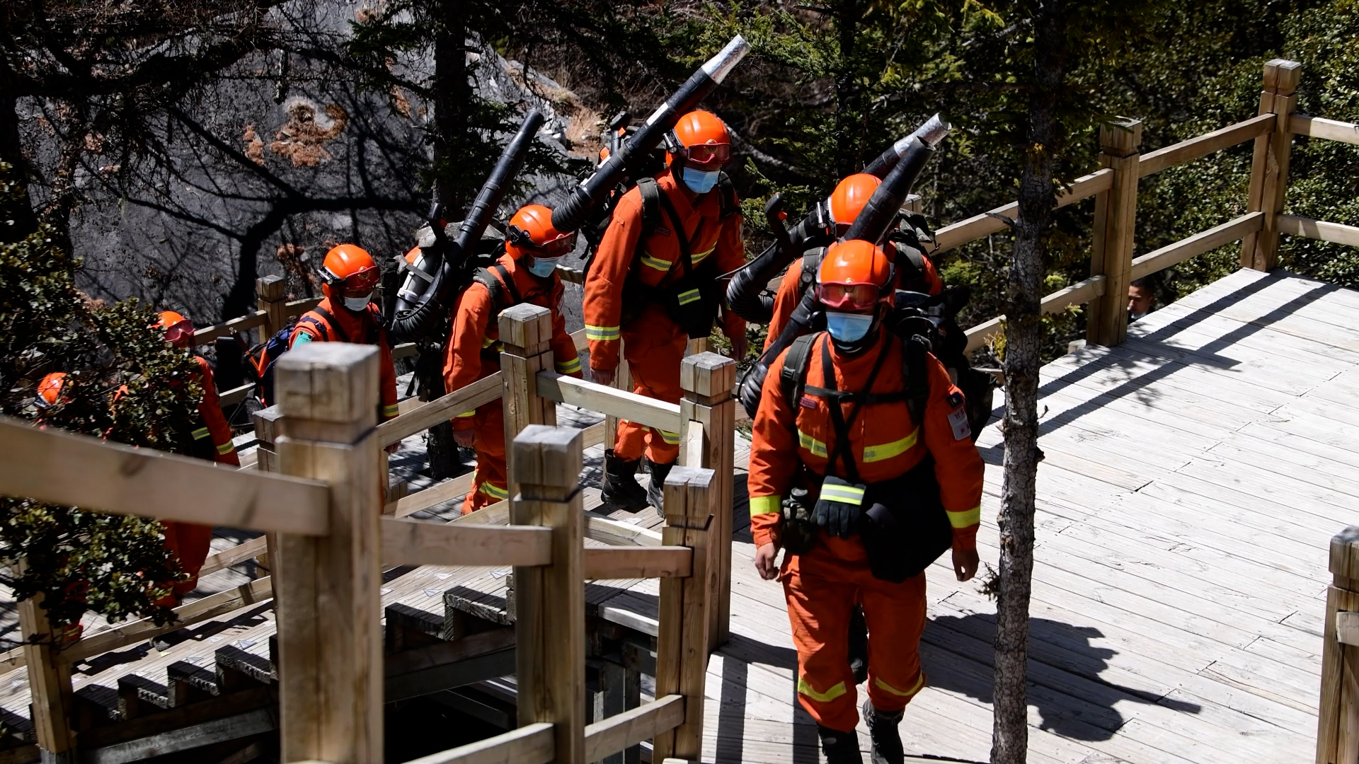 【2022·劳动创造幸福】甘孜森林消防“小人物”