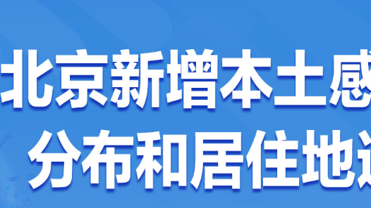 北京新增本土感染者分布和居住地在哪儿？地图来了！动态汇总