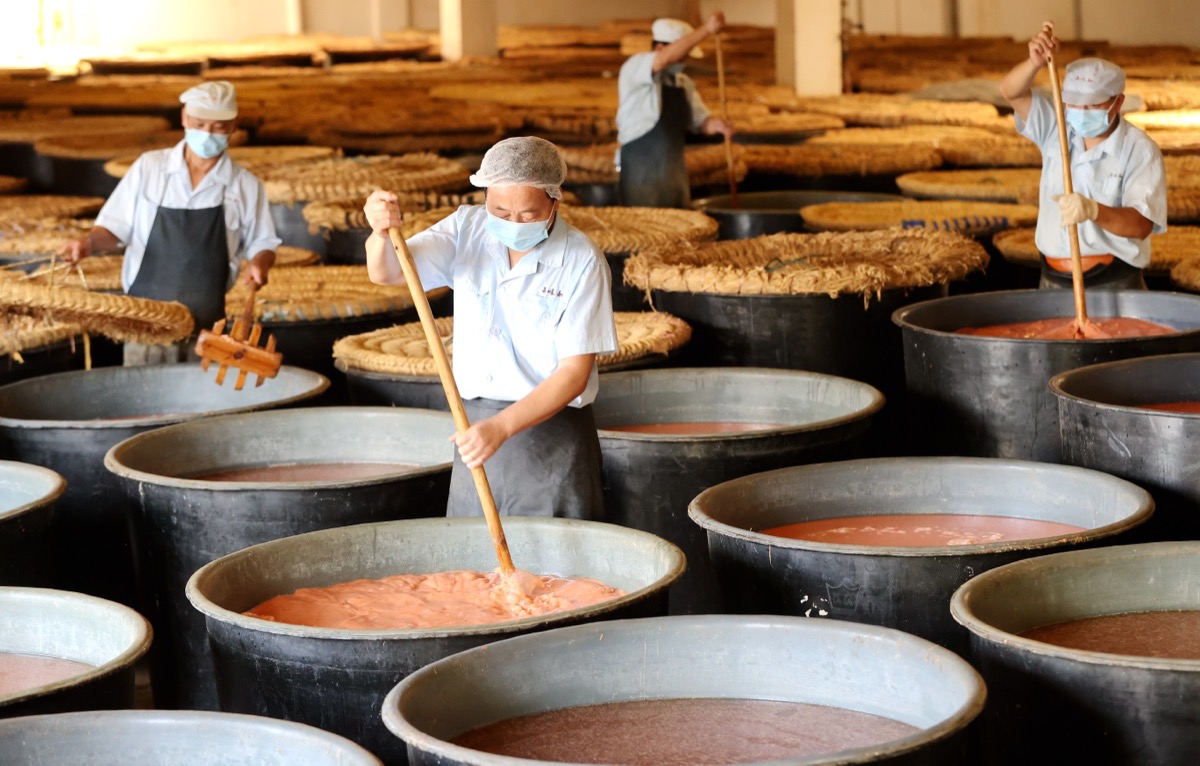 古法酿醋香飘海外