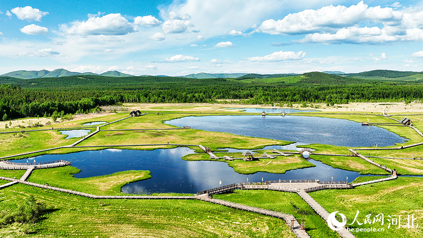 河北塞罕坝美景如画
