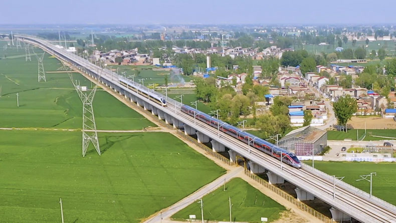 豫米字形高铁网成型新建济郑高铁濮阳至郑州段开通