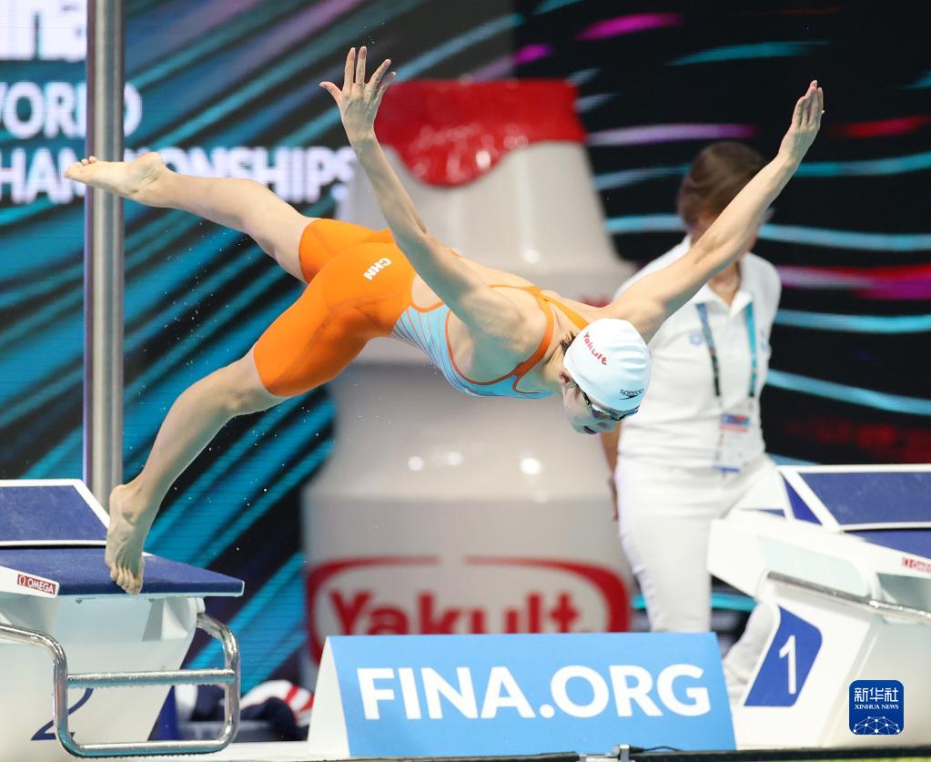 游泳世锦赛:程玉洁获得女子100米自由泳第五名