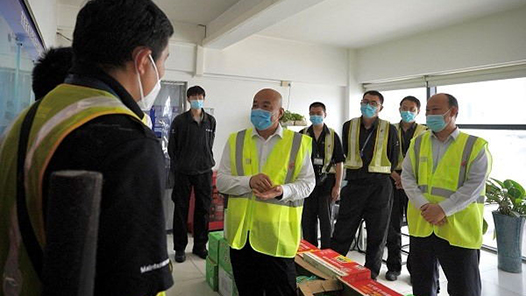 东航工会为复工达产一线职工“送清凉”