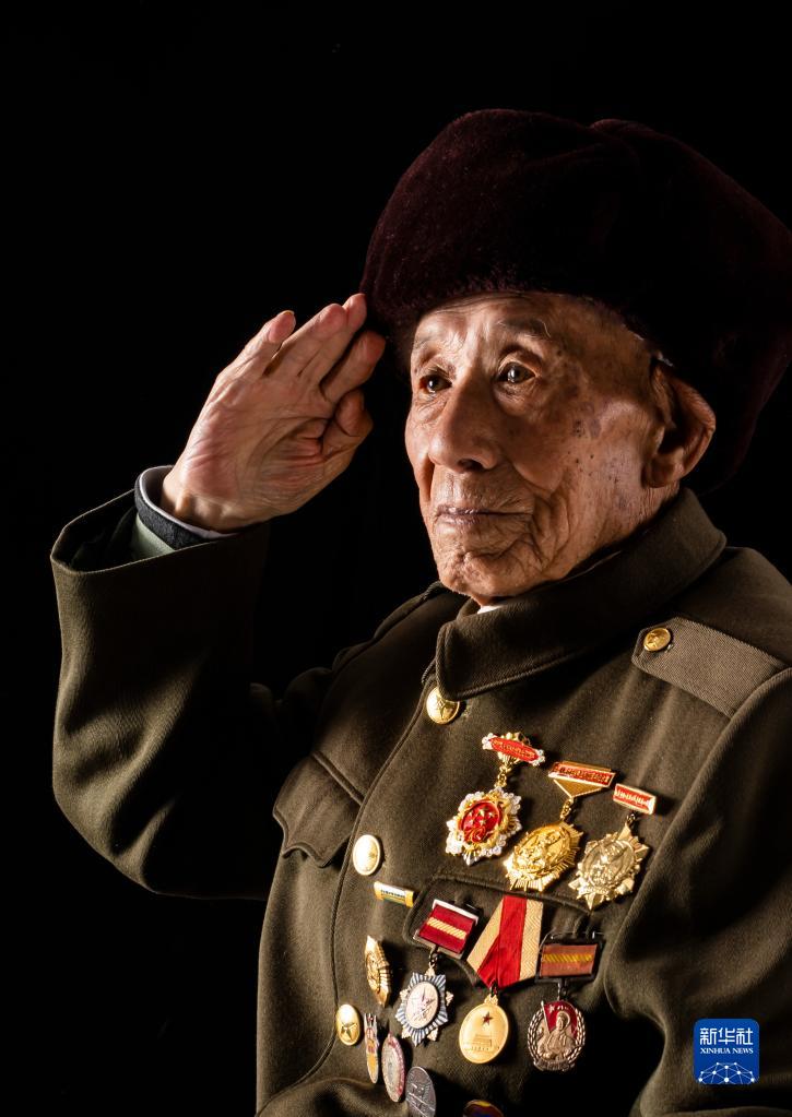 浴血荣光丨致敬抗战老战士郭正荣