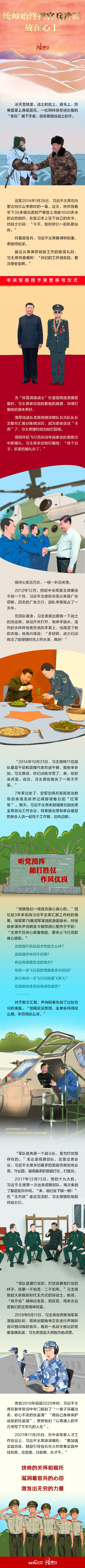 强军征途|统帅始终把官兵冷暖放在心上 强军征途|统帅始终把官兵冷暖放在心上